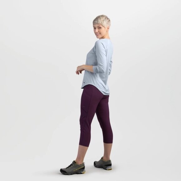 Outdoor Research Women's Argon L/S Tee Titanium NWT - Picture 3 of 8